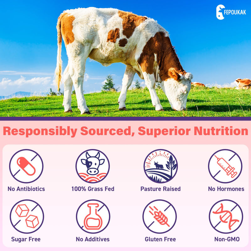 [Australia] - (180 Gummies) Beef Organ Supplement for Women - 5300mg Beef Liver, Kidney, Uterus & 10 More, for Hormone Balance, Menstruation, Energy, Immunity, Gut & Skin Health - 100% Grass Fed & Pasture Raise 180 Count (Pack of 1) 