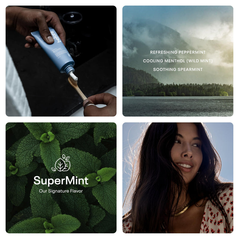 Before | Whitening Anti-Cavity Toothpaste | Vegan, Reduces Plaque for Gum Health, Balanced Foaming, Low Abrasion, Long Lasting Minty Fresh Breath, Plant-Based 3.5oz Tubes, Made in The USA — 2 Pack