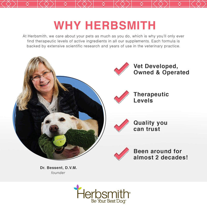 Herbsmith GastroCare - For Cats & Dogs with Sensitive Stomachs - Cat and Dog Digestive Support - Ease Canine and Feline Sensitive Stomach - 150g 150g Powder - PawsPlanet Australia