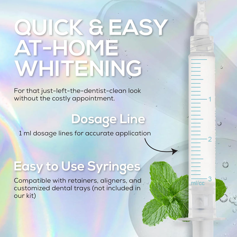 [Australia] - Teeth Whitening Gel Refill, 8 Packs, 35% Carbamide Peroxide Whitening Gel for Trays, Profesional Teeth Bleaching Gel for Fast Result, Work with Teeth Whitening Kit, IMOSTY Whitening Gel (8 x 3ml) 