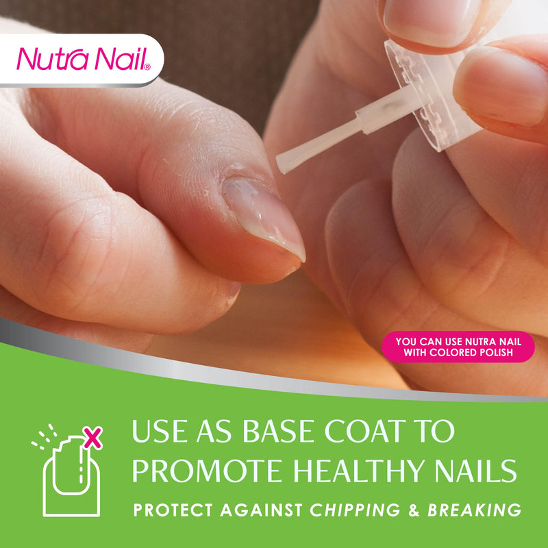 Nutra Nail 5 to 7 Day Growth Treatment, Nail Strengthener (047 fl oz) | Fast Repair Serum & Keratin Formula Strengthens & Grows Nails For Thin, Brittle & Damaged Nails, Made in the USA 0.47 Fl Oz (Pack of 1)