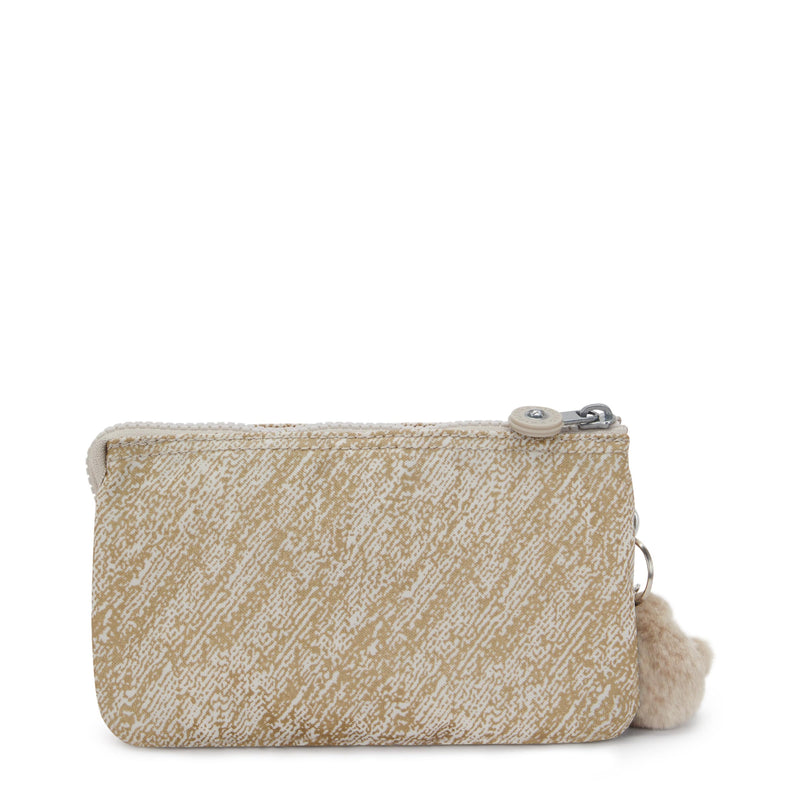 Kipling womens Creativity L Prt2 Cosmetic Bag 8.5''L x 5.25''H x 1.5''D Brush of Gold