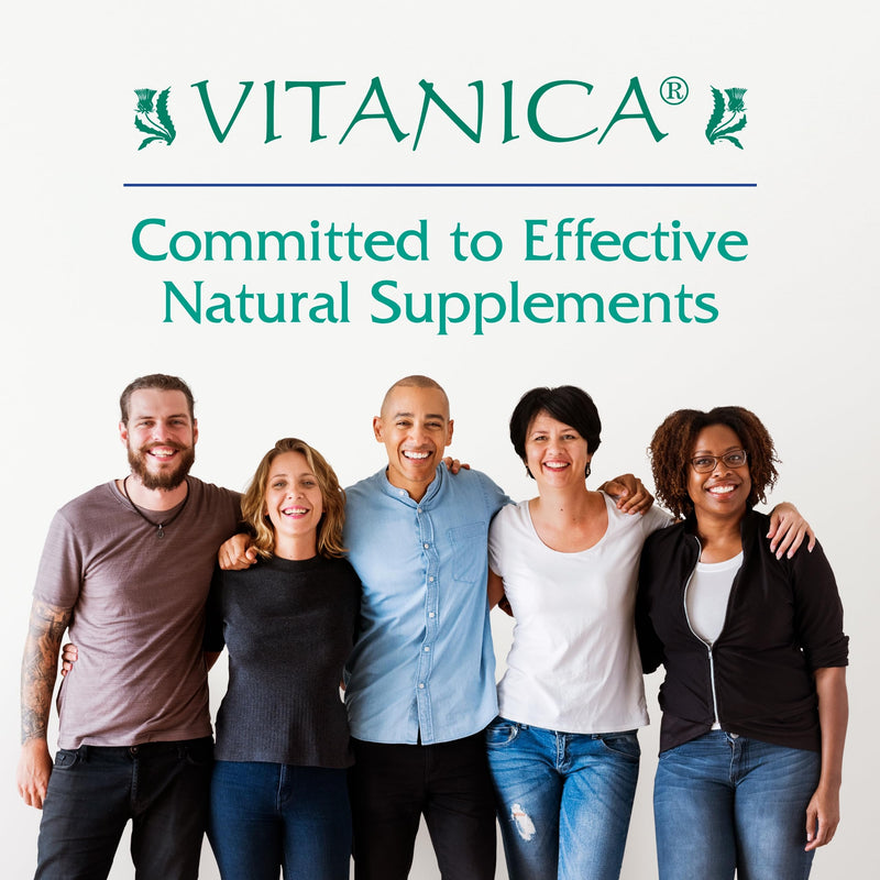 Vitanica VasoBlend, Cardiovascular Support, Vegan/Vegetarian, 180 Capsules VasoBlend Pro Logo 180 Count (Pack of 1)