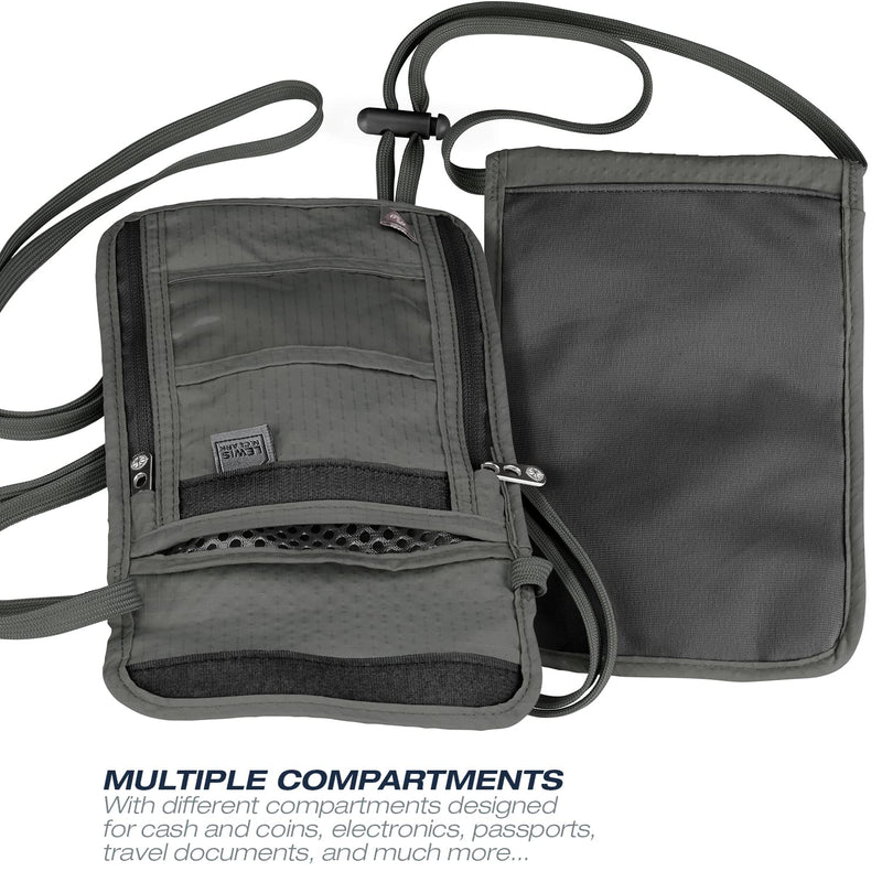 Lewis N. Clark 2 Pack Black/Black