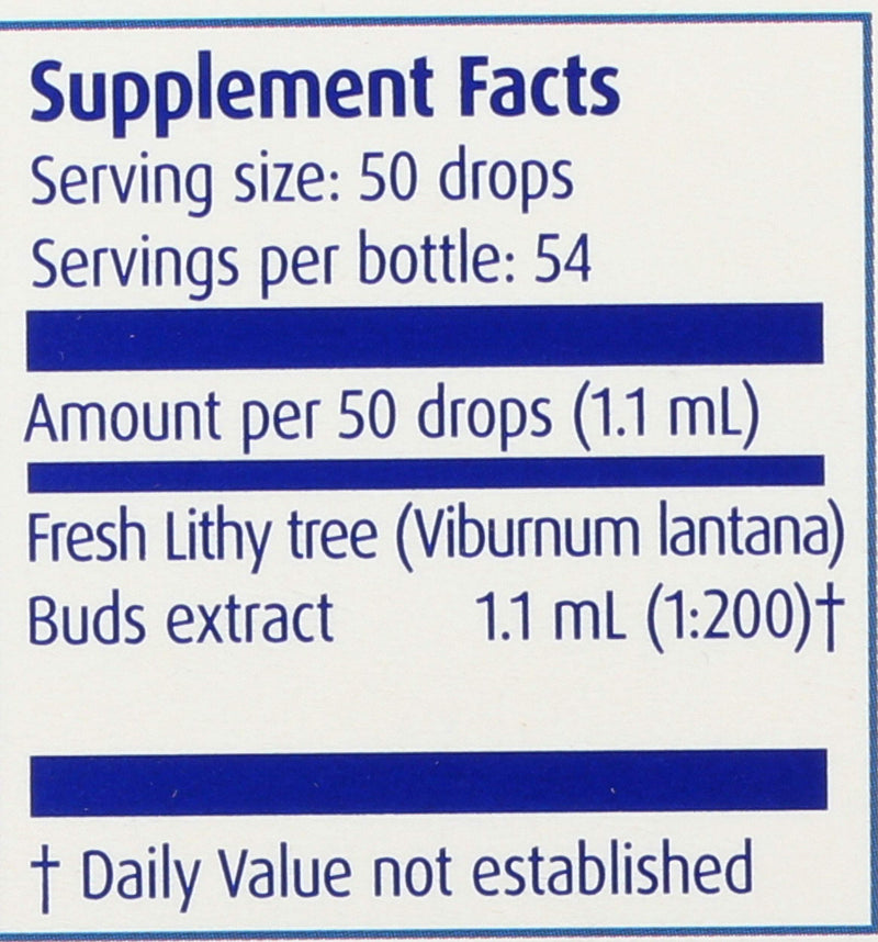 Boiron Lithy Tree Herbal Supplement - 2 oz | Gemmotherapy / young-shoots herbal supplement. Size: 2 oz.