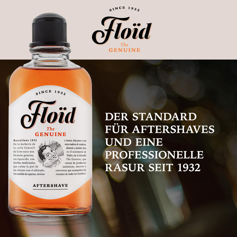 [Australia] - Floïd The Genuine Aftershave Lotion (400 ml), after shave balm with refreshing menthol, balancing and regenerating after shave 