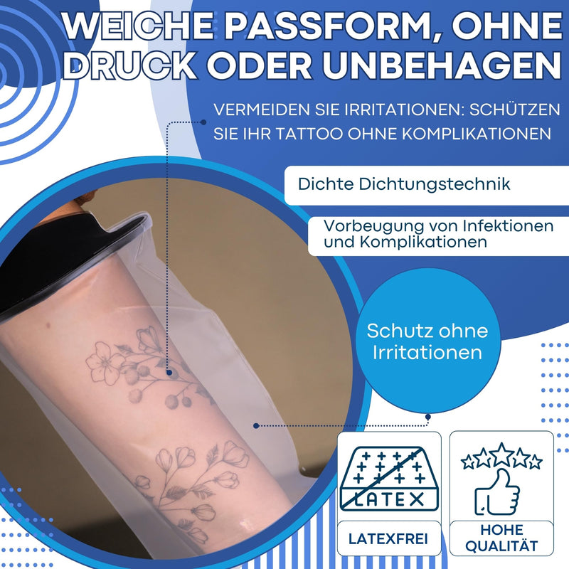 [Australia] - KENISTORE® Plaster Protection Waterproof Arm, Adult Bandage Protection Shower Protection Hand Reusable Plaster Arm Shower Protective Cover Arm Plaster Shower Cover, Arm Protection When Bathing (Adult Arm) Adult Arm 