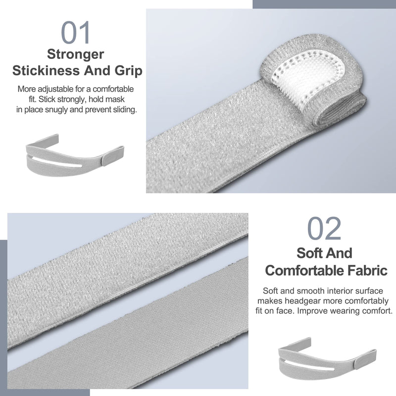 [Australia] - 2 Pack Replacement Compatible with N30i, Adjustable Strap for N30i and P30i, Great Value Supplies by Medihealer. 