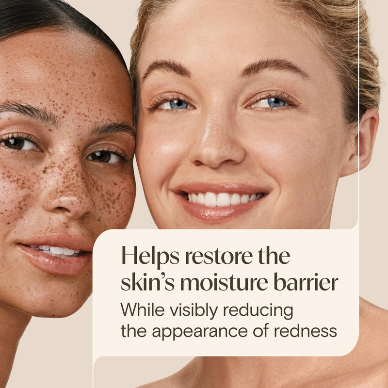 Aveeno Calm + Restore Redness Relief Moisturizing Cream, 1.7 oz | Instantly Calms & Soothes Appearance of Redness with Ceramide & Vitamin B5, Hypoallergenic, Fragrance-Free, Non-Comedogenic 1.7 Ounce (Pack of 1)