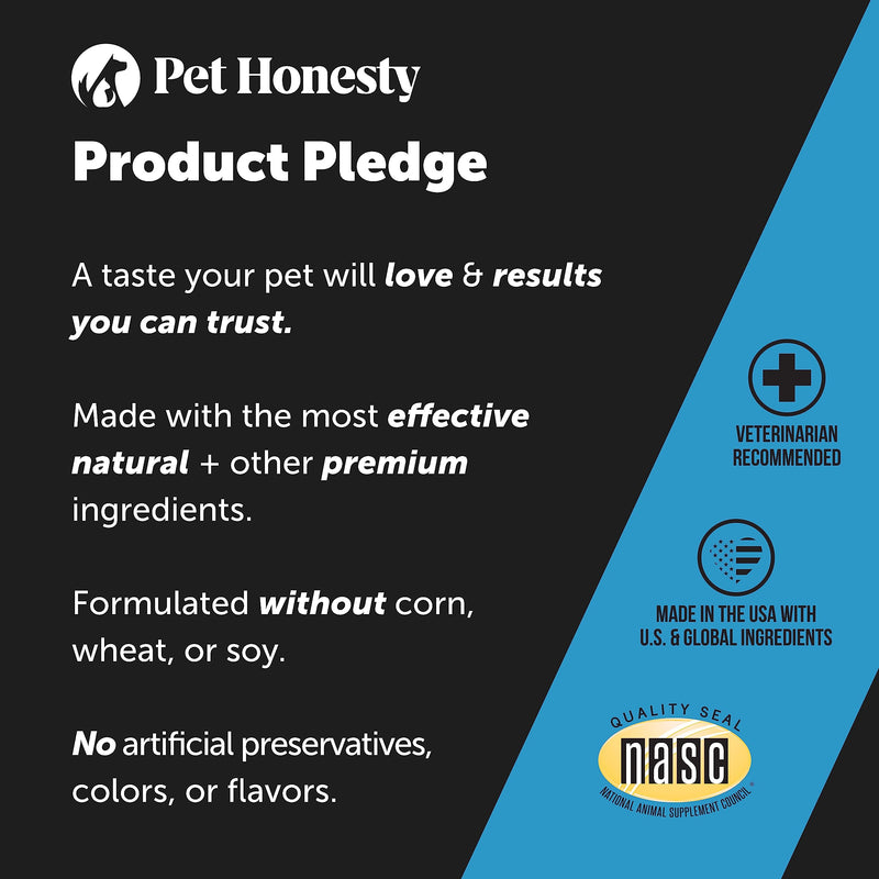 PetHonesty Chlorhexidine Shampoo + Allergy Support Soft Chew Bundle - All-Natural Dog Vitamins, Fish Oil for Dogs, Omega 3 for Dogs, Itch Relief, Shiny Dog Coat, Dog Shampoo for Allergies - PawsPlanet Australia
