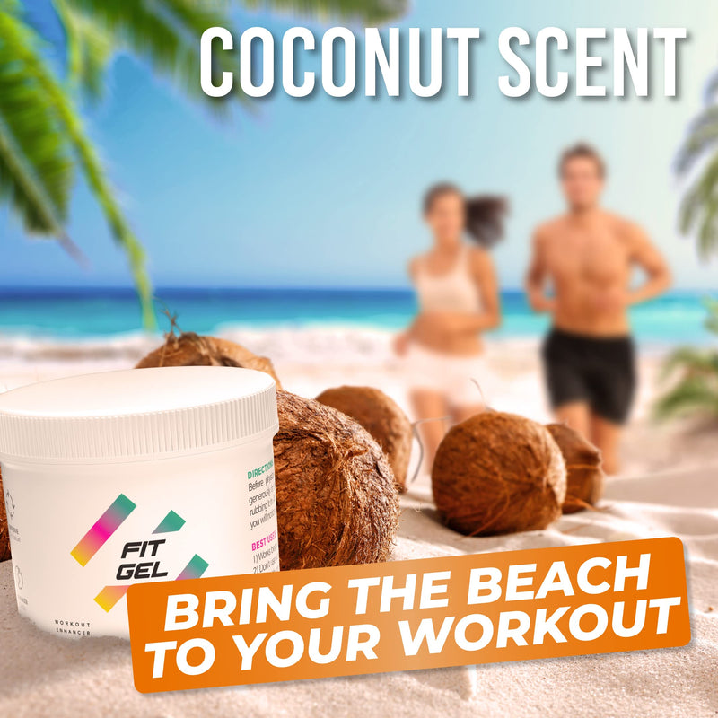 [Australia] - Workout Enhancer Sweat Gel ‚Äì Thermogenic Sweat Cream for Increased Circulation & Intense Perspiration | Pre-Workout Booster for Gym, Running & Cardio Coconut 8.8 Ounce (Pack of 1) 