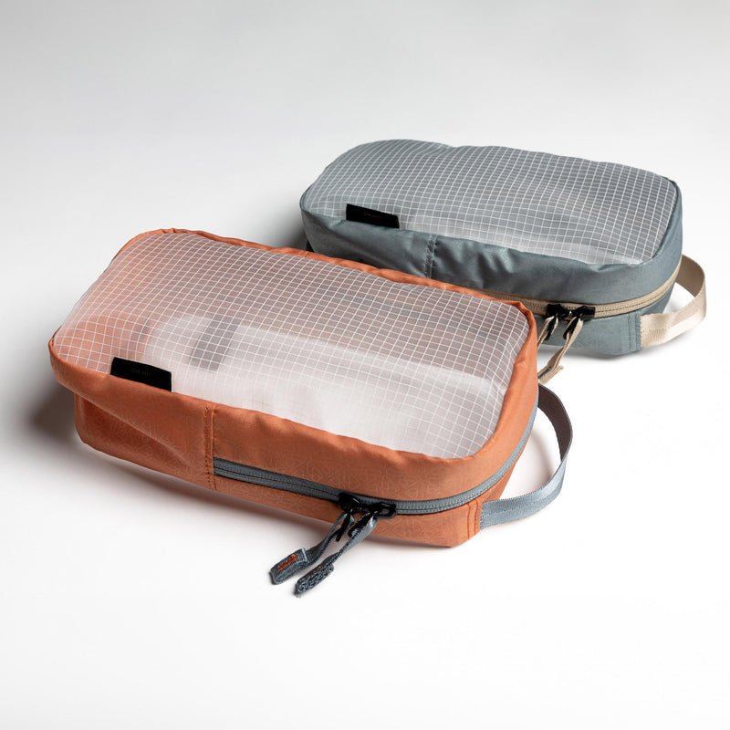 Packing Cube Pods - Set of 2 | Custom-Sized for Perfect Fit | Modular Organization for Backpacks & Carry Bags | Durable & Breathable Mesh | Easy-Grab Handles