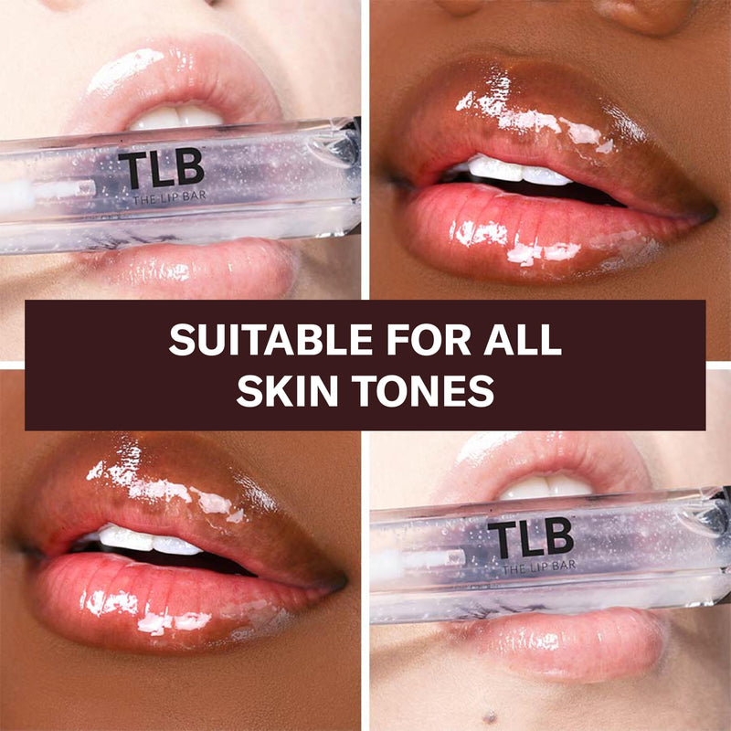 The Lip Bar - Lip Gloss, Minimalist (Clear) - Gloss Up Sheer Finish - Smooth, Not Sticky Formula - Moisturizing Coconut Oil, Olive Oil, Argan Oil & Vitamin E - Vegan & Cruelty Free - .30 fl oz 0.3 Fl Oz (Pack of 1)