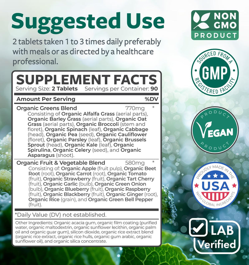 Black Seed Oil & Organic Super Greens (3-Month Supply) Seed & Sprout Bundle of Black Seed Oil (180 Capsules) Cold-Pressed Nigella Sativa & Organic Super Greens Powder (180 Tablets) Complete Superfood
