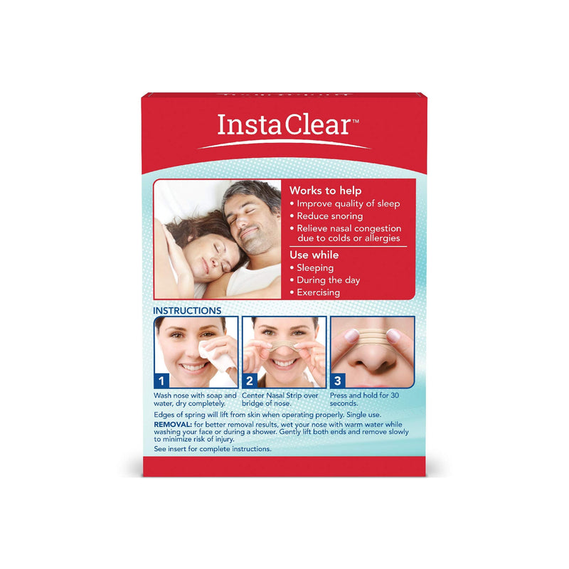 [Australia] - Extra-Strength Nasal Strips, Tan 50 ct | Works Instantly, Breathe Better, Nasal Congestion Relief, Stops Snoring, Cold & Allergy, Extra Strength Tan 