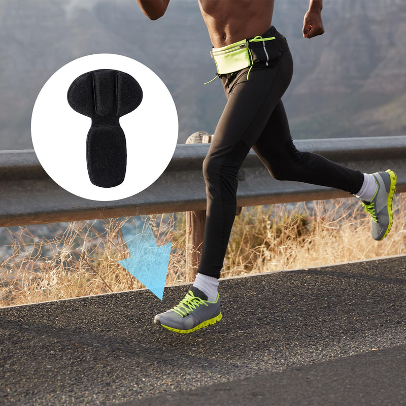 [Australia] - TIESOME 3 pairs of heel pads, heel pads, heel pads, shoes, 2-in-1 shoe insoles for shoes that are too large, heel protection insoles, shoes, women's grip heel, self-adhesive heel protection, heel cushion (black). 