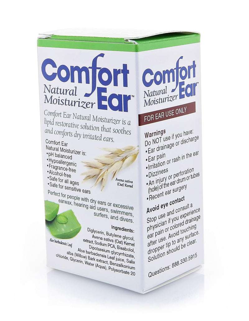 [Australia] - Westone Comfort Ear Natural Ear Drops for Itchy Ears, Ear Ache Drops Adults & Kids | Earwax Aid for Dry Ears | Personal Comfort for Hearing Aid, Swimmers, and Ear Itch Relief for Humans | Pack of 2 2 Pack 