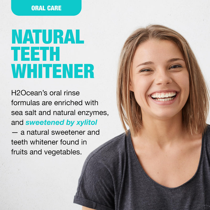 [Australia] - H2Ocean Healing Rinse Natural Sea Salt Oral Care - Mouth Rinse for Oral Care - Great for Piercings, Sore Throats & Gum Health - Alcohol- & Fluoride-Free Mouthwash - Arctic Ocean Mint, 16 oz Artic Ocean Mint 16 Fl Oz (Pack of 1) 