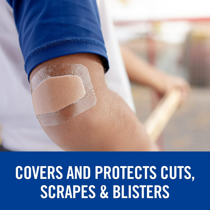 [Australia] - Nexcare Waterproof Clear Bandages For Knee And Elbow, Stays On Skin In The Bath, Shower Or Pool, 2.38 x 3.5 in, 30 Count 