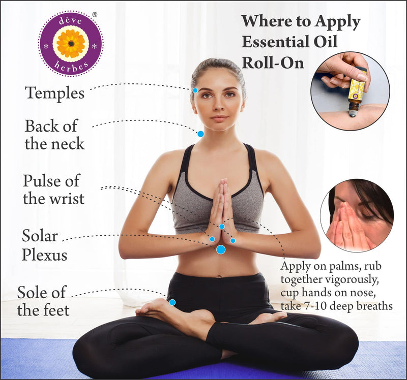 [Australia] - d√®ve herbes Period Relief - Essential Oil Blend to Reduce Menstrual Discomfort with Rosewood, German Chamomile, Clary Sage, Geranium & Spearmint Essential Oils 10ml (0.33oz) 