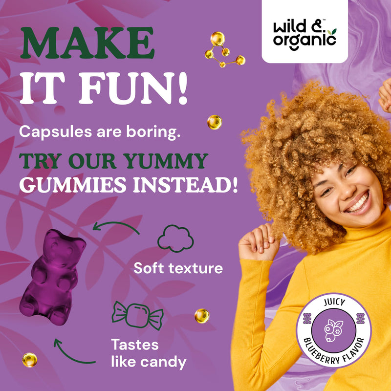 [Australia] - Resveratrol Gummies - Trans Resveratrol 1000mg Organic - Vegan Trans Resveratrol Supplement for Immune Support - Brain Health Support w/Resveratrol Organic - 60 Non-GMO Antioxidant Gummies 