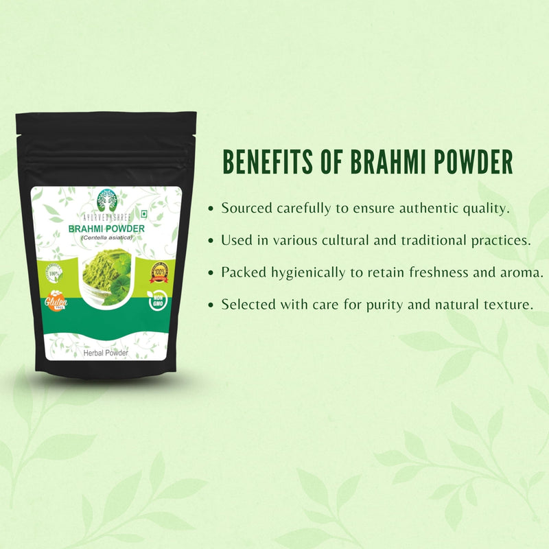 [Australia] - Centella asiatica Powder 200 Gm I Known as Gotu Kola, brahmi I Mandupakarni Powder I Non GMO I Gluten Free I Vegan Brahmi Powder 