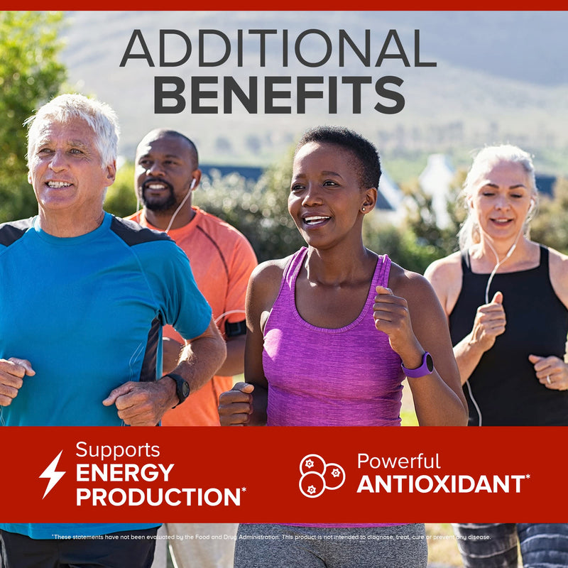[Australia] - Qunol Ultra CoQ10 100mg Softgels- 3x Better Absorption, Antioxidant for Heart Health & Energy Production, Coenzyme Q10 Vitamins and Supplements, 8 Month Supply, 120 Count (Pack of 2) 