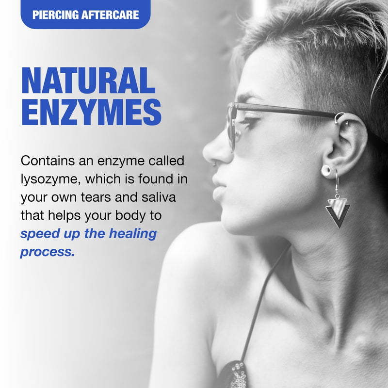 [Australia] - H2Ocean Patented Piercing Aftercare Spray Sea Salt Saline 4oz 