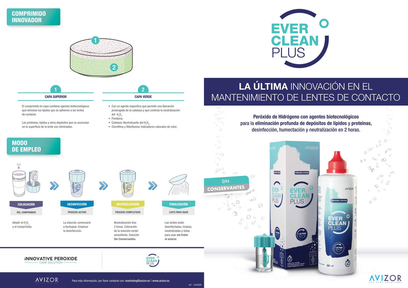 [Australia] - Avizor Ever Clean Plus 3-month pack (2x350ml) 