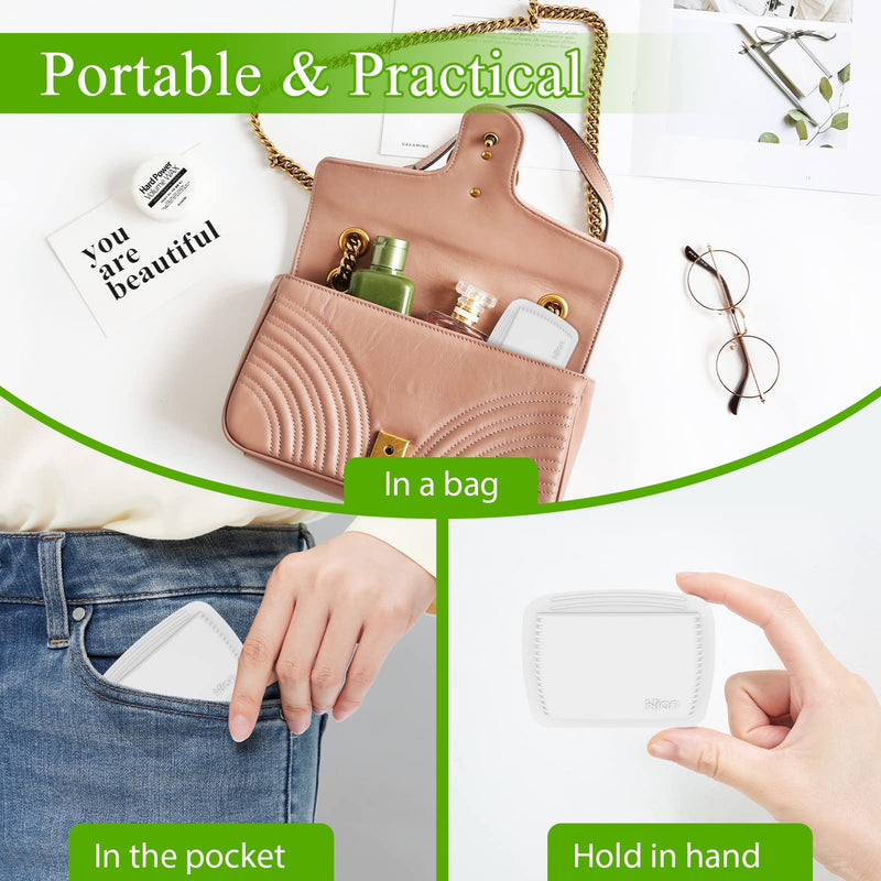2 Pieces Pill Organizer Reusable Pocket Pill Case Portable Open Pill Pouch Silicone Small Pill Box Pill Container Pill Holder Pill Bags Organizing Medication, Vitamins, and Tablets for Travel (White) Pack of 2