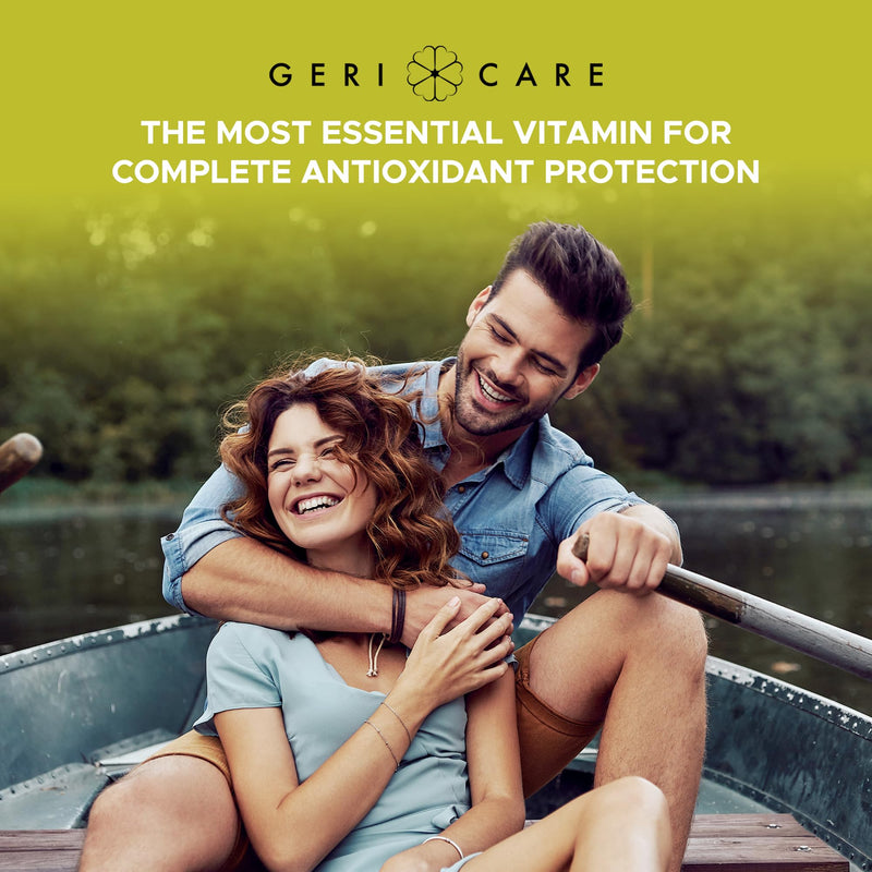 [Australia] - GeriCare High-Potency Vitamin E Capsules ‚Äì 100 IU for Skin & Immune Support, 45mg | 100 Count | Organic Vitamin E for Women and Men | Alternative to Nature Bounty & Solgar Vitamin E 100 Count (Pack of 1) Softgel - 45mg 