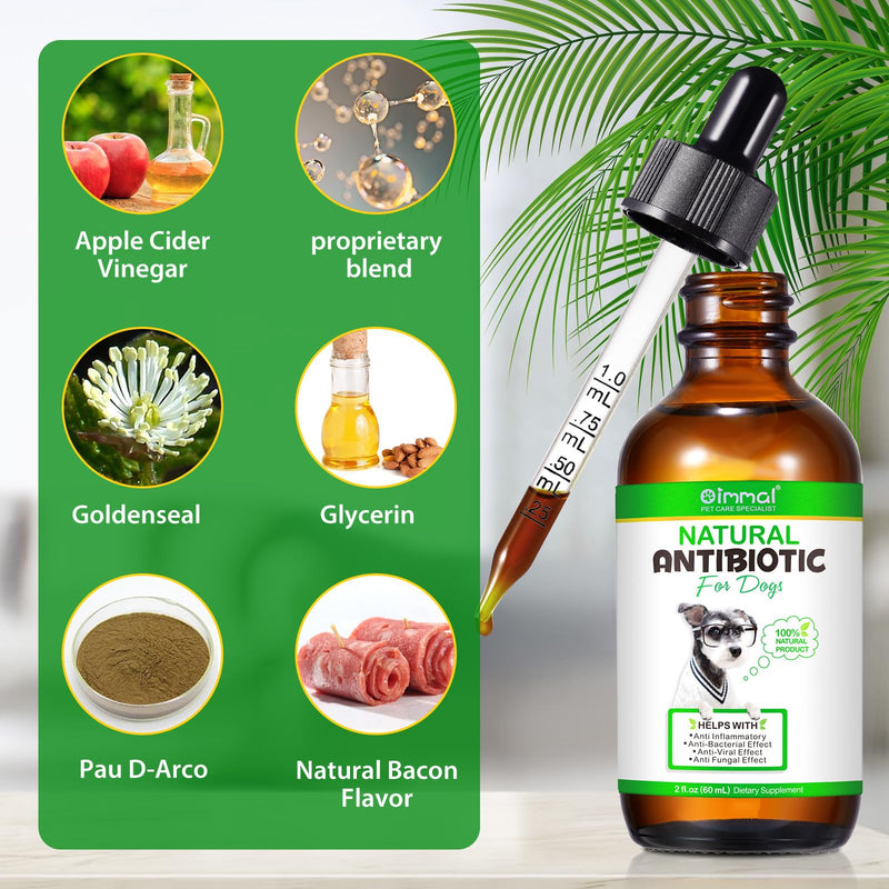 Dog Antibiotics Antibiotics for Dogs Dog Eye Infection Treatment Dog Cough Treatment Dog Cough Treatment 2.02fl.oz (60ml) 60ml - PawsPlanet Australia