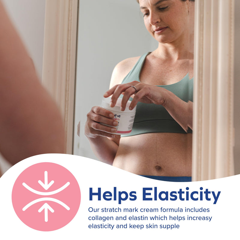 [Australia] - Dr. Talbot's Mom Stretch Mark Cream - Made With Cocoa and Shea Butter - Postpartum Care for Moms - 8 oz 