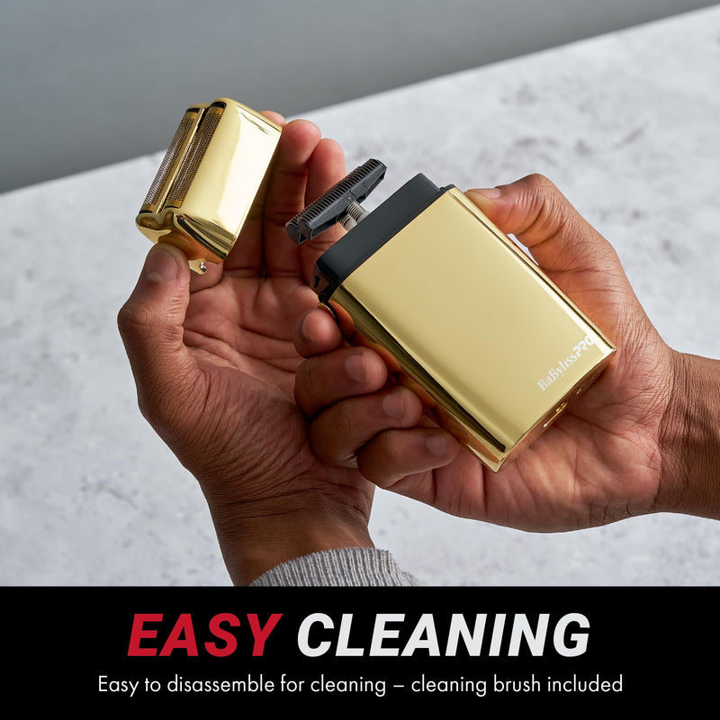 [Australia] - BaBylissPRO Barberology Foil Shaver FXFS1 SILVERFX Professional High-Torque Shaver 