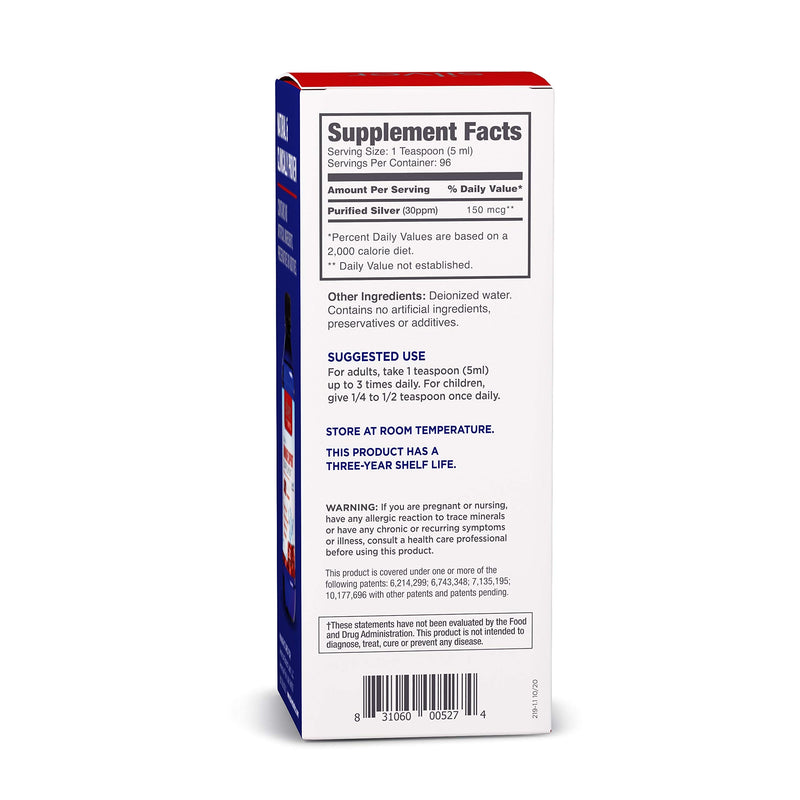 [Australia] - Silver Biotics 30 PPM Extra Strength Daily Immune Support Supplement with Silversol Technology | The Perfect Daily Defense Boost for Your Immune System | 16 Fl Oz 