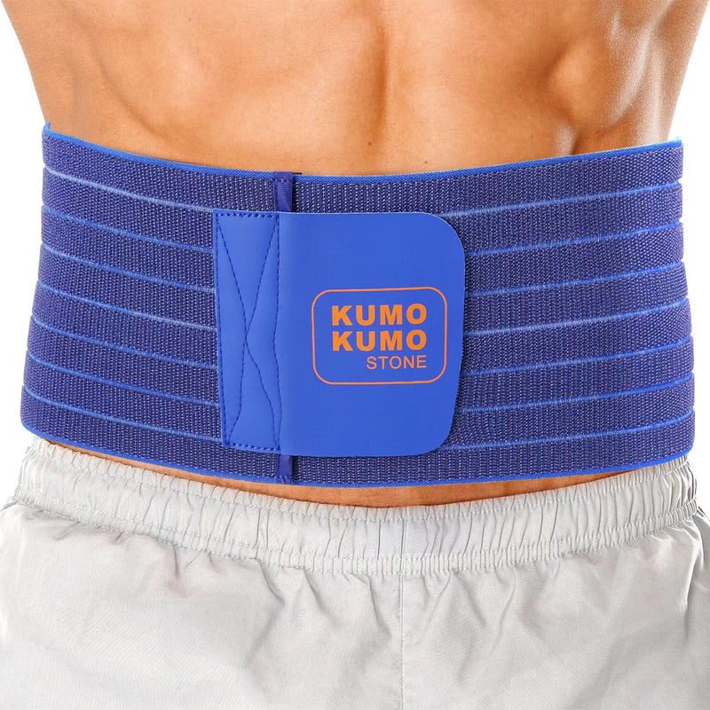 Umbilical Hernia Belt - For Men and Women – Abdominal Hernia Binder for Belly Button Navel Hernia Support, Helps Relieve Pain - for Incisional, Epigastric, Ventral, & Inguinal Hernia M