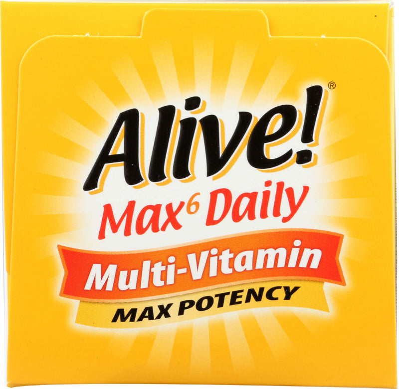 Nature's Way Alive! Max 6 Daily Multi-Vitamin 90 Veg Capsules