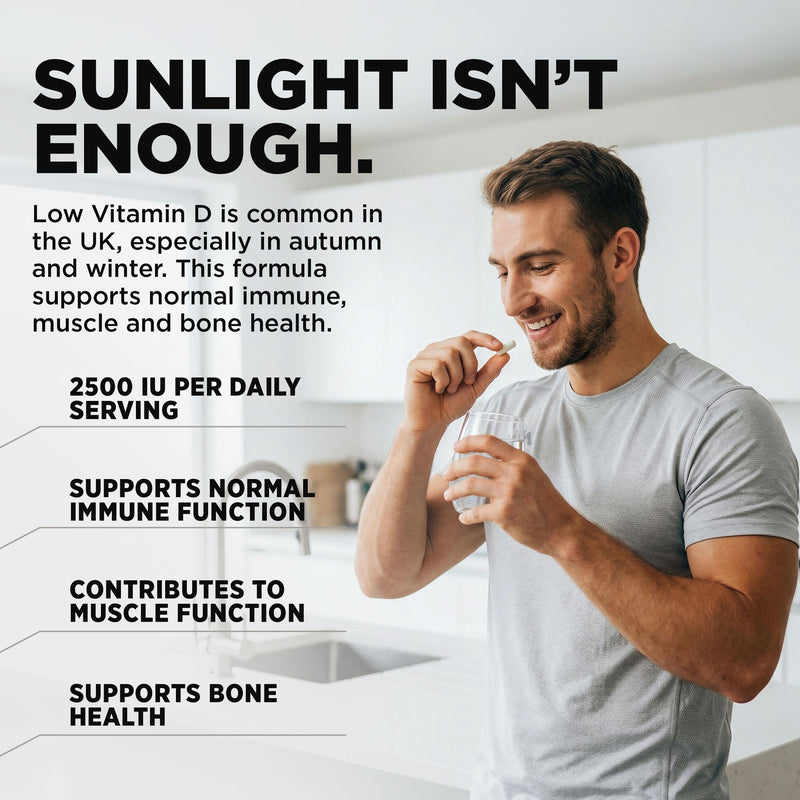 Awesome Health Defence - Vegan Multivitamin Tablets – Multi-Vitamin & Multinutrient Supplement – 120 Capsules – Vitamin D,C,E – Immune Support, Antioxidant Protection – Vegan Supplement 1 count (Pack of 120)