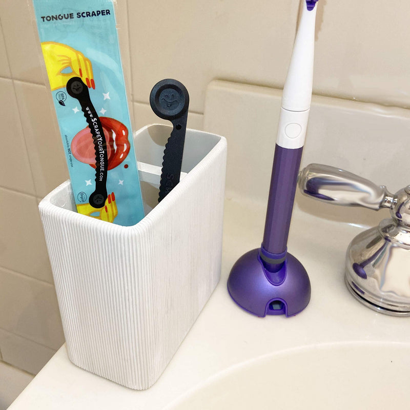 [Australia] - ScrapeYourTongue - #1 Daily Tongue Scraper for Oral Health. 100% Recyclable, BPA Free, and Gag Proof Tongue Cleaner 