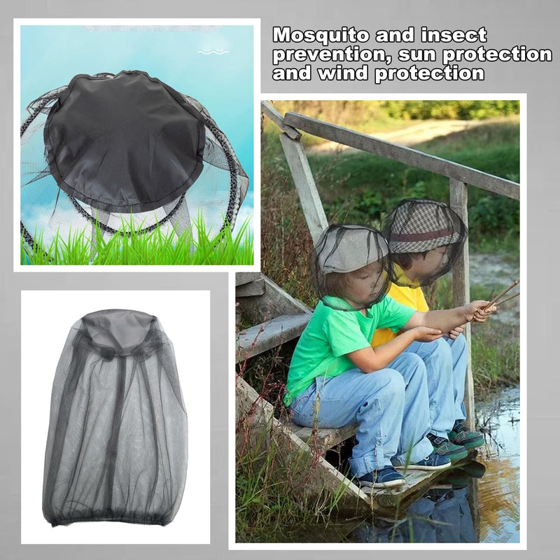 [Australia] - Pack of 2 mosquito net head, hat with mosquito net, head net face mesh, mosquito head mosquito net head, head protection face mosquito protection, mosquito nets protection net for outdoor/climbing hiking for insect protection 