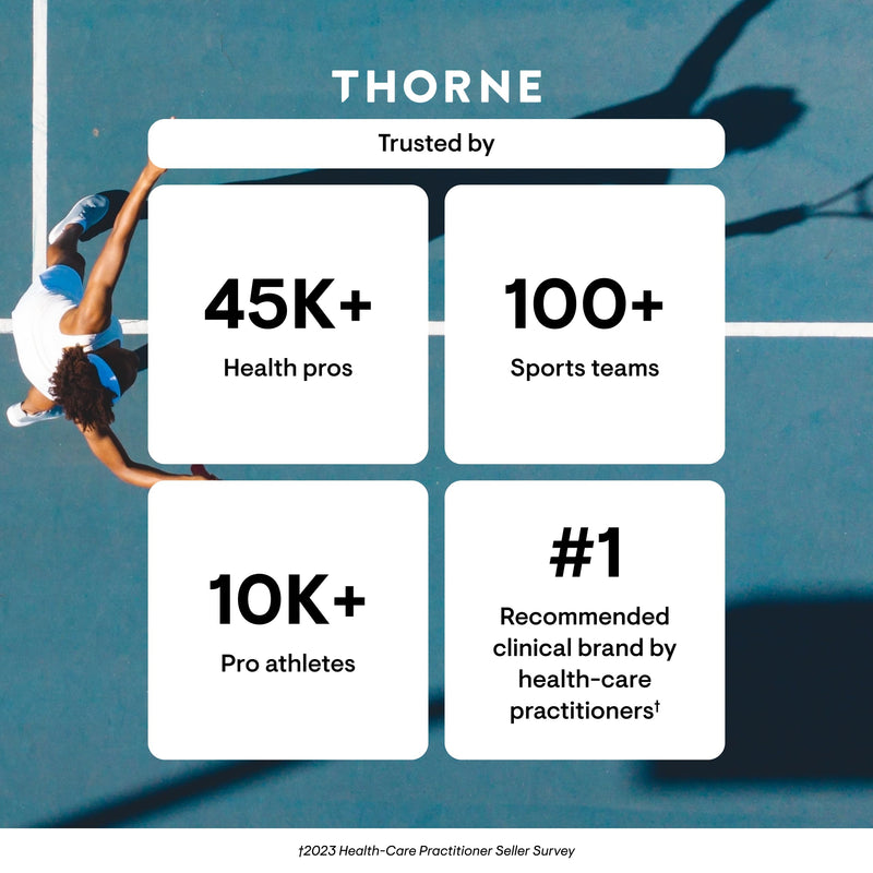 [Australia] - THORNE - Complete Biotic - Probiotic, Prebiotic & Postbiotic for Women, Men & Kids - Supports Gut, Digestive & Immune Health* - Occasional Constipation, Diarrhea, Gas & Bloating Relief* - 30 Servings 