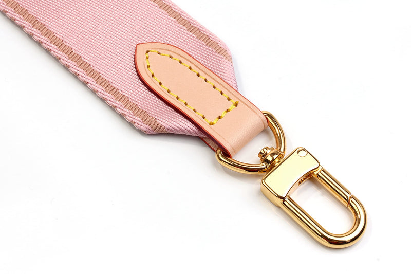 Jiesinlov Purse Strap Replacement Crossbody Handbag Shoulder Strap Adjustable for Speedy,Pochette Accessoires Pink