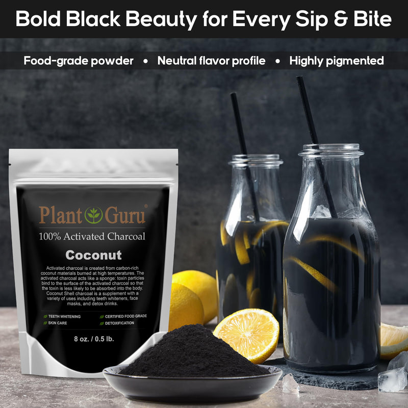 [Australia] - Activated Charcoal Powder 1 lb. Coconut - Food Grade Kosher Non-GMO - Teeth Whitening, Facial Mask and Soap Making. Promotes Natural Detoxification and Helps Digestion 16 Ounce (Pack of 1) 