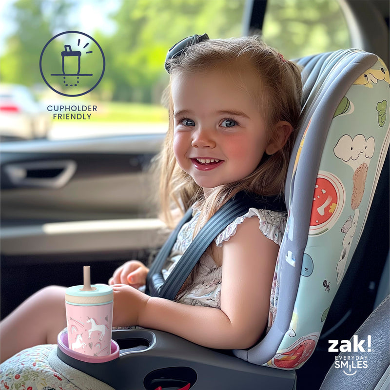 [Australia] - Zak Designs Campout and Camping Kelso Tumbler Set, Leak-Proof Screw-On Lid with Straw, Bundle for Kids Includes Plastic and Stainless Steel Cups with Bonus Sipper, 3pc Set, Non-BPA 3 Piece Set 