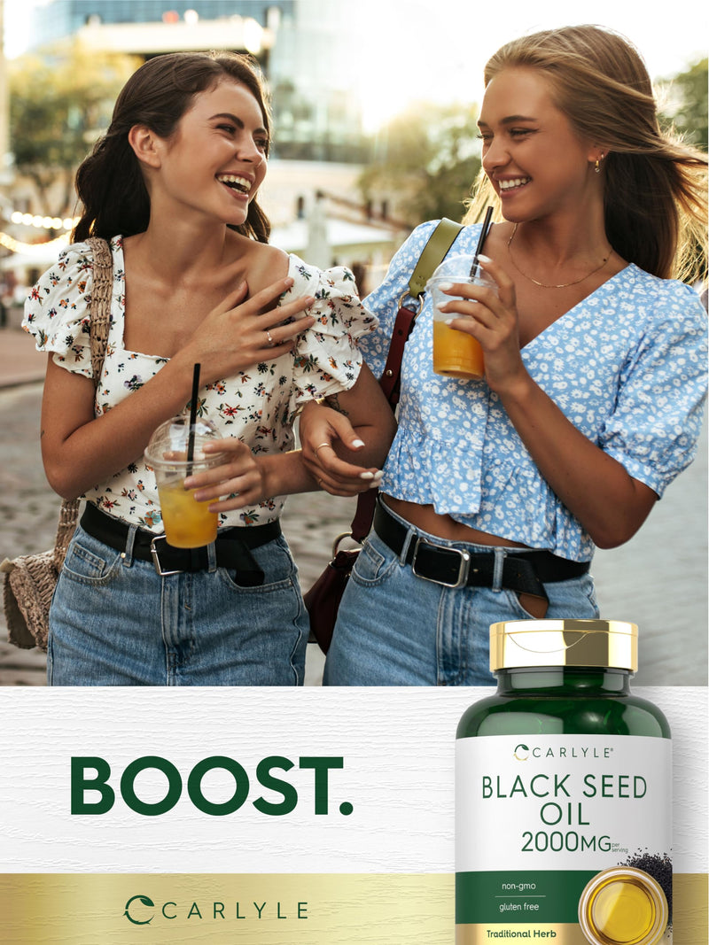 [Australia] - Carlyle Black Seed Oil 2000mg | 70 Softgel Capsules | Non-GMO, Gluten Free Herbal Supplement 