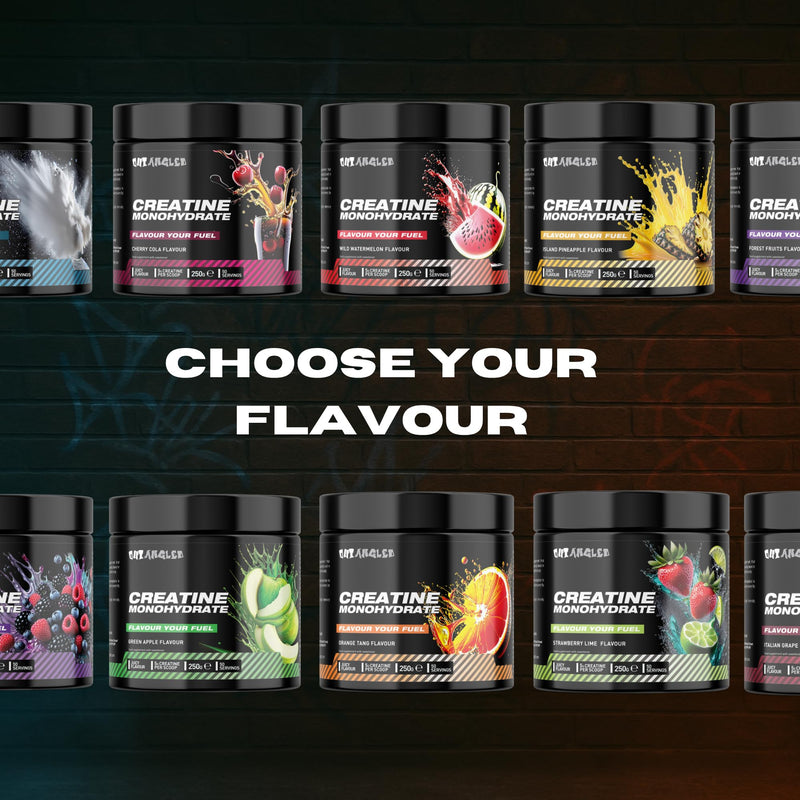 Creatine Monohydrate Powder, Island Pineapple, 50 Servings, Micronised for Easy Mixing, Muscle Growth, Muscle Recovery and Strength Performance