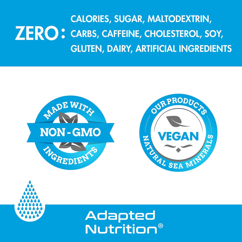 [Australia] - Electrolyte Supplement for Immune Support and Rapid Hydration | NO Calories NO Sugar | 20%+ More Potassium, Magnesium & Zinc | 48 Servings Original Electrolytes 4.06 Fl Oz (Pack of 1) 