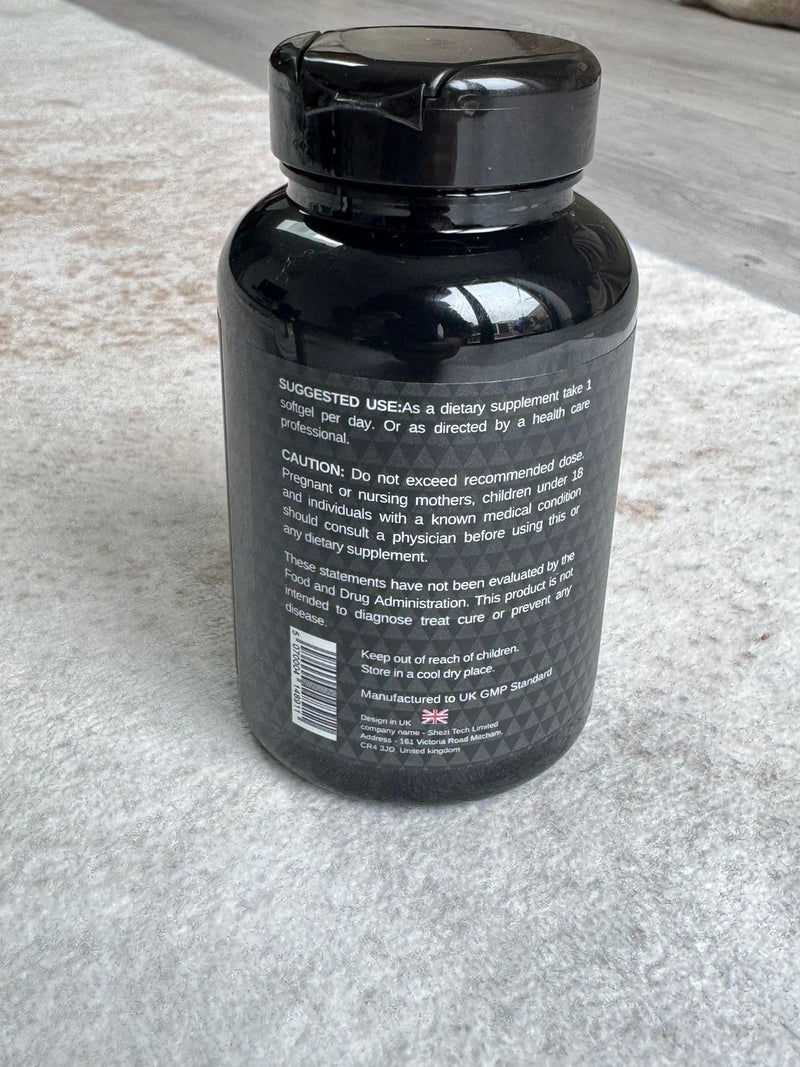 CoQ10 500mg High Strength Capsules – 300 Vegan Softgels with PQQ, Omega 3, Sunflower Lecithin & BioPerine – High Absorption Coenzyme Q10 Supplement – Energy, Heart & Cellular Support – 2 Daily