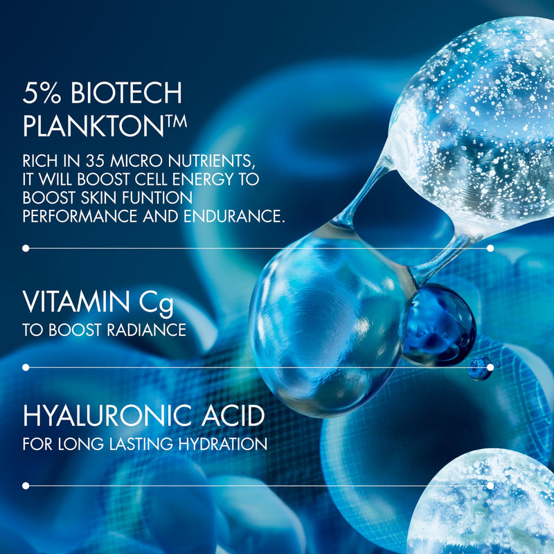 Biotherm Life Plankton Regenerating Serum, Anti-Aging Face Serum with High Concentration of Biotech Plankton and Vitamin C to Visibly Repair, Renew and Smooth All Skin Types, 1 Fl. Oz. 1.01 Fl Oz (Pack of 1)
