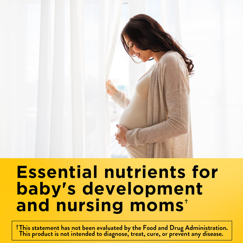 Nature Made Postnatal Multivitamin + DHA 200 mg, 60 Softgels | Postnatal Vitamins for Women, Includes Iron, Vitamin D3, Calcium, Iodine and More for Breastfeeding Moms, 60 Day Supply 60 Count (Pack of 1)